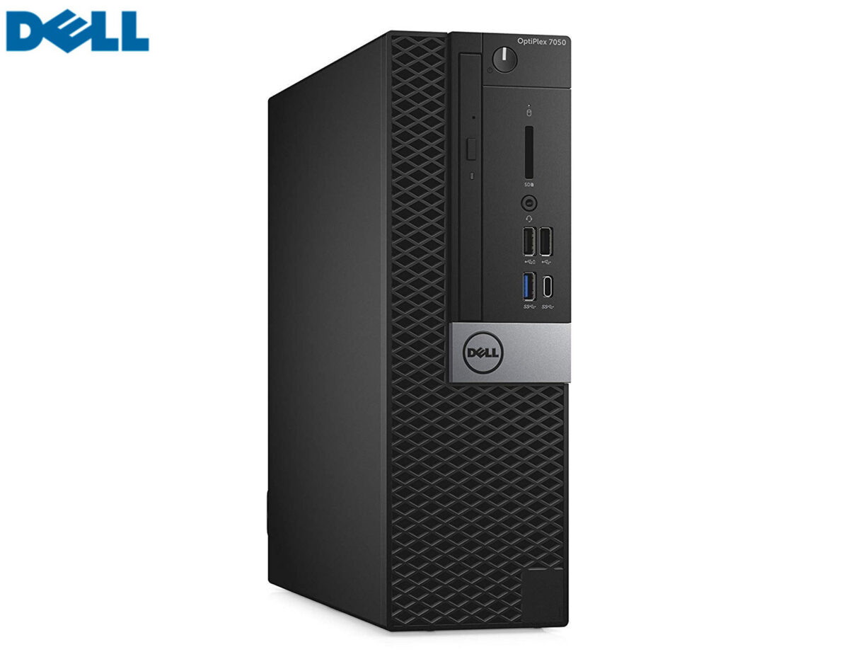 DELL (Refurbished Grade A+Βαμμένο) 7050 SFF I5-7400/8GB/256GB-SSD-NEW/No OS/No Optical Disc Drive - Image 2