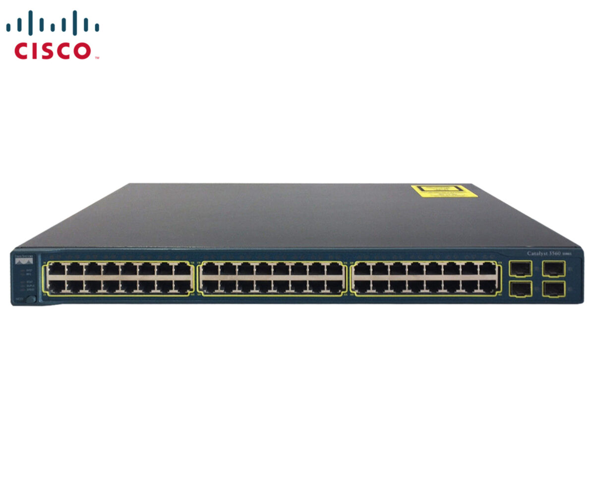 SWITCH ETH 48P 100MB 4x1GBE SFP CISCO 3560
