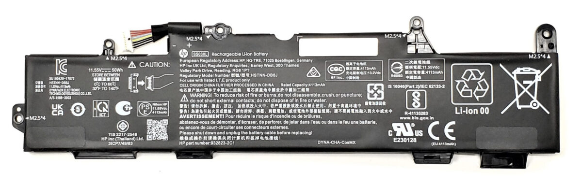 HP ELITEBOOK 735 745 830 836 840 846 G5/G6 BATTERY 6CELLS GA - Image 1