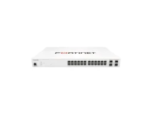 SWITCH ETH 24Px1GBE FORTINET 224D-FPOE 4xSFP SLOTS POE+ NO RACKMOUNT KIT - Image 2