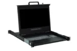 RACK MONITOR WITH IP KVM SWITCH MINICOM 17" GA MON K/B WITH RAILS with PSU 3.251.025 - Image 2