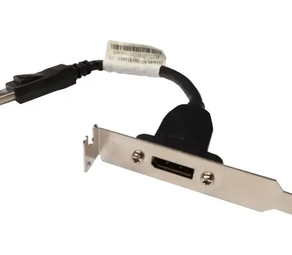 ADAPTOR DISPLAYPORT MALE TO  DISPLAYPOR FEMALE BRACKED 0.2M